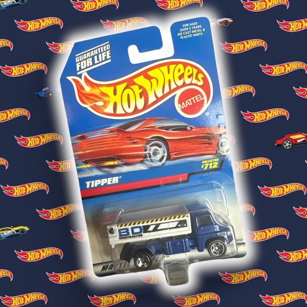 Hot Wheels 1997 Model Series Tipper Diecast Vehicle